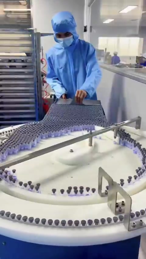 Sterile Vial Accumulation & Line Transfer
